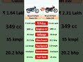Classic 350 vs Bullet 350 #shorts #yotubeshorts #viral #bike #motorcycle
