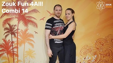 Zouk Fun 4All! - Combi 14 - Going backwards after a turn on the line