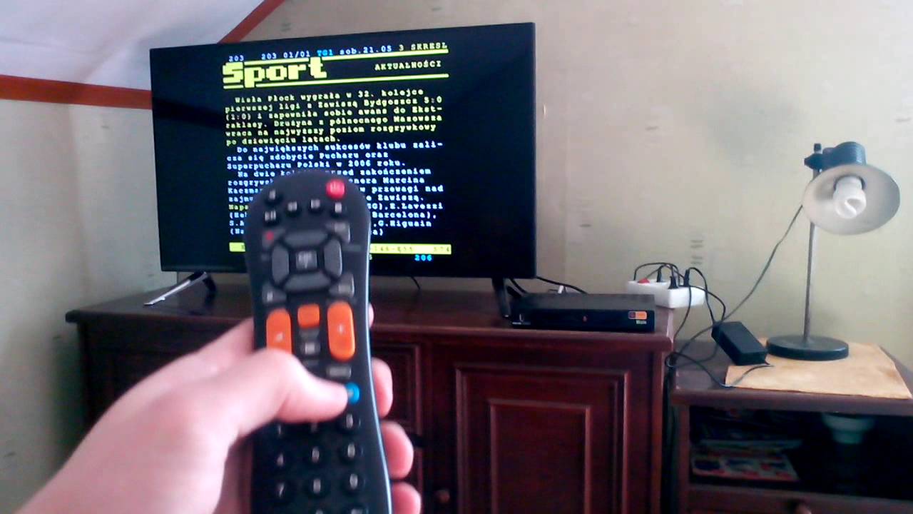 Jak W czy Teletekst Na Dekoderze PVR HD 7000 YouTube