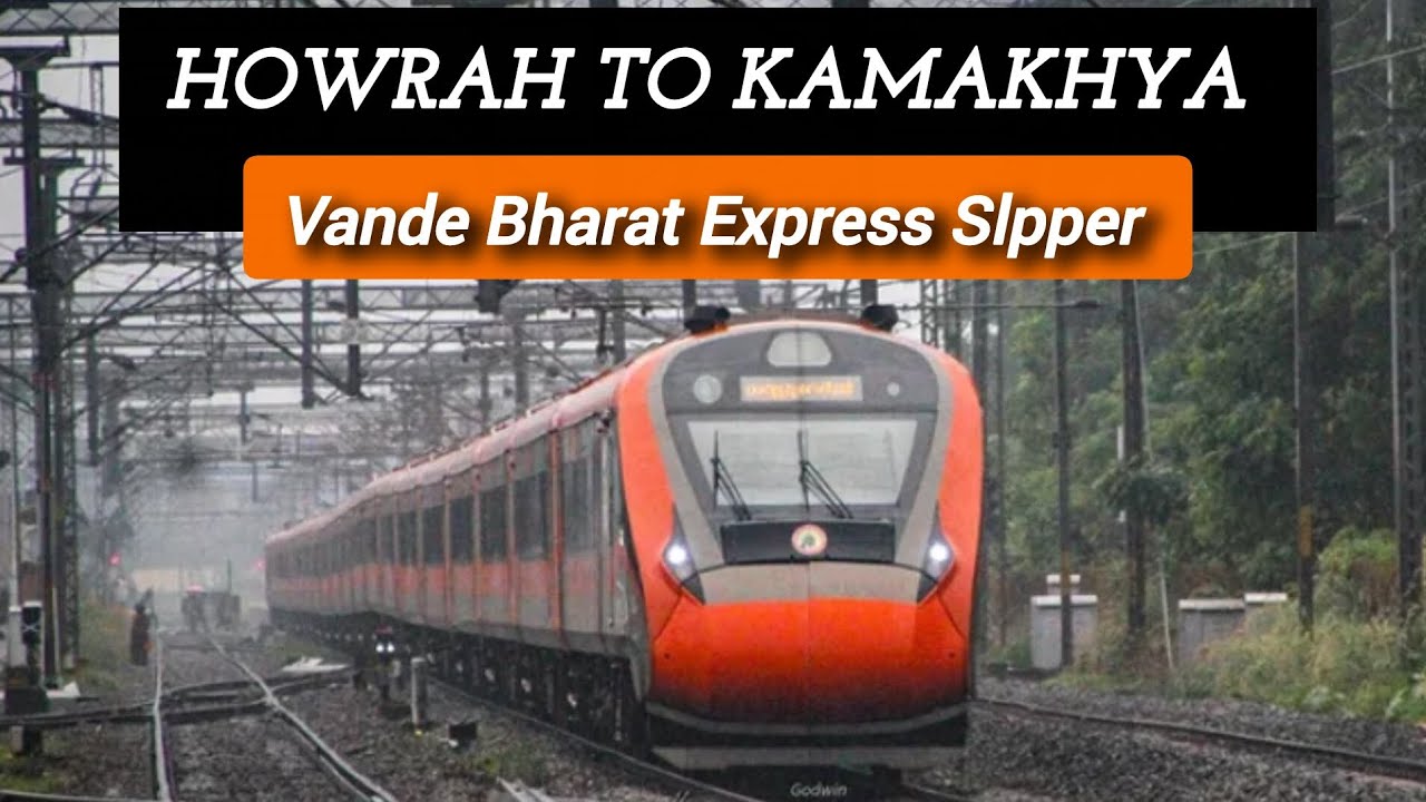 India’s First Vande Bharat Sleeper Train 🚄 | Howrah to Kamakhya Orange Express Train experience 