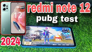 redmi note 12 [pubg test]🥵 best performance 🔥FPS? WAY to game