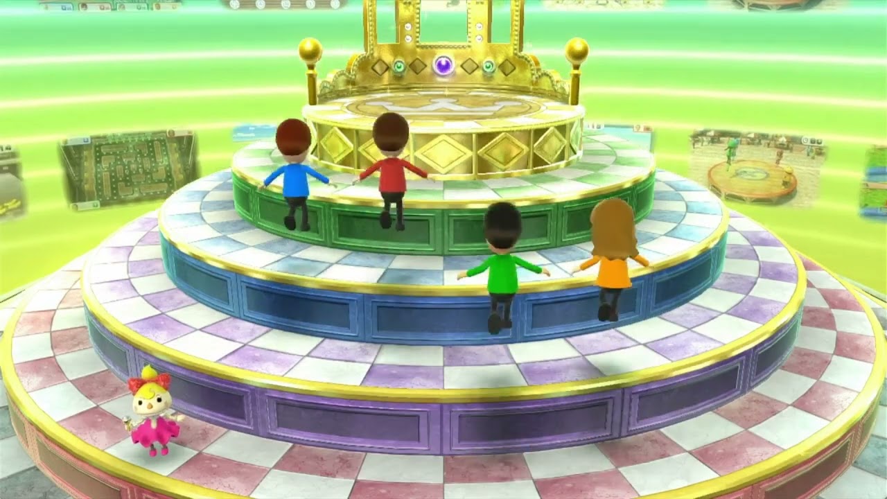 Battle of the minigames but everyone tries to win