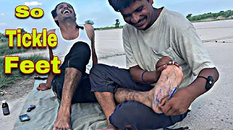ASMR: Laughing Gas Foot Rub! 😂 (Unbearable Tickles!)
