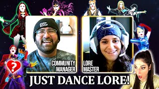 Answering JUST DANCE LORE Questions | First Reaction Live