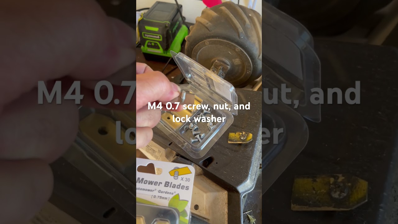 Luba, improved blade freedom and less grass sticking 