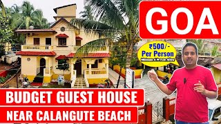Budget Guest House Near Calangute Goa | Budget Accommodation | Goa Affordable Stay | Budget Hotel