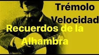 Trémolo Velocidad Recuerdos de la Alhambra CLASE de GUITARRA 2 Rafael Elizondo