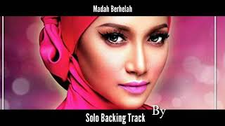 Video thumbnail of "Madah Berhelah || Guitar Solo Backing Track"