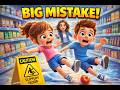 Kids Learn Supermarket Rules | Fun English Story for Beginners