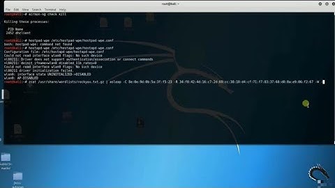 Hostapd-wpe - Wireless Attack - Kali Linux