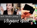 BAD BLOOD SUGARS FROM HORMONES? + TSLIM INSULIN PUMP SNEAK PEEK! // Vlogmas Week 3!