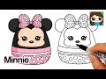 How to Draw Minnie Mouse Easy | Squishmallows