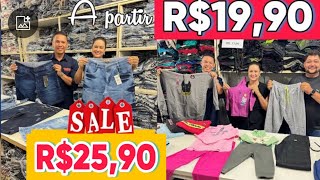 Bermudas na promoção por R$25,90 e moleton adulto infantil a partir de R$19,90 / ￼ TUDO BARATO.