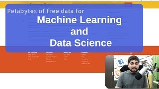 Petabytes of free data for Data science and Machine Learning
