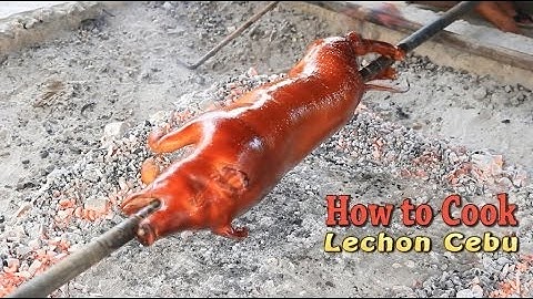 How to Cook Cebu Lechon