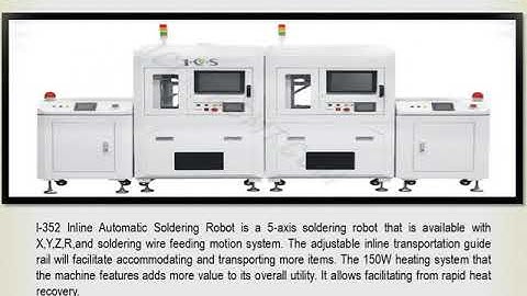 I 352 Inline Soldering Robot by 1ClickSMT