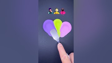 Guess the Mixed Color of Squid Game 2 #104 #colors #mixing #squidgame #squidgame2 #asmr #satisfying