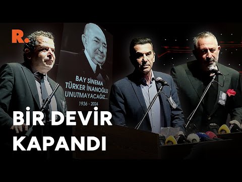 Türker İnanoğlu'na veda: 'Türk sineması babasını kaybetti'