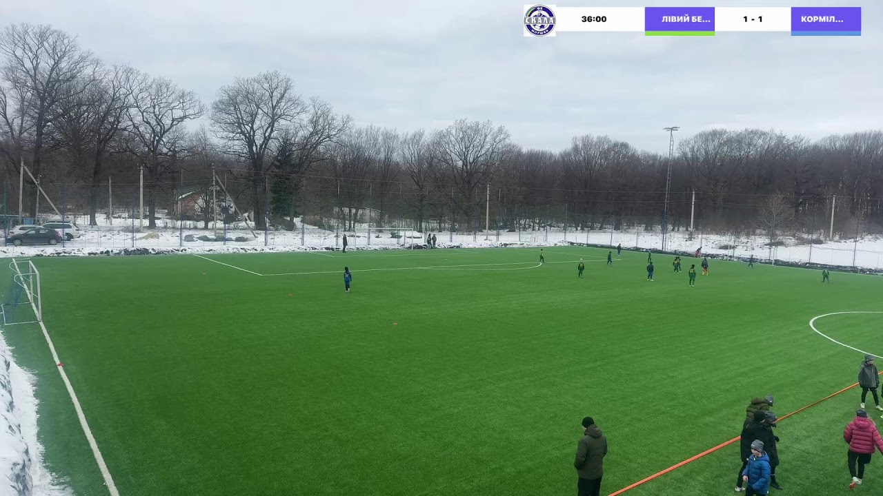 Morshyn winter cup 2026 U-11 22.02 Поле2
ЛІВИЙ БЕРЕГ VS    КОРМІЛ ЯВОРІВ