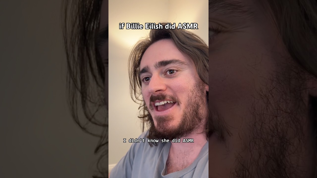 Billie Eilish ASMR #shorts #comedy #funny