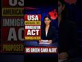 🇺🇸 ** Americans First Immigration Act – Big Policy Shift Explained** #shorts #immigrationnews #news