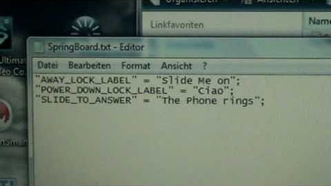 Customize crashes: How to change Slide Unlock Text with Winterboard