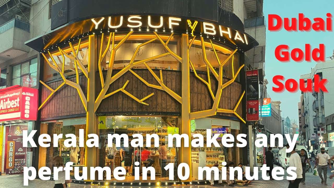 Kerala man makes any perfume in 10 minute,yusuf bhai perfume dubai 