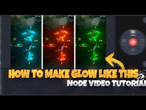 NODE VIDEO GLOW TUTORIAL || WITH IN 5 MINUTES 😲