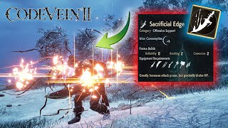 How To Get The Sacrificial Edge Ability In Code Vein 2