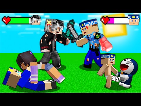 KEREM KOMİSER AİLESİ VE GÜROL AİLESİ SAVAŞIYOR FİLMİ! 😱 - Minecraft