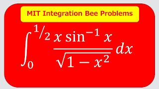 MIT Integration Bee Problems (2006 #10)