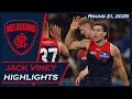 Jack Viney Highlights | Round 21, 2025