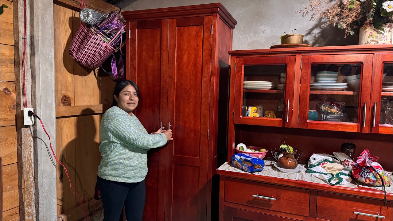 Ya tengo mi alacena para mi despensa, sigo haciéndome de mis cosas