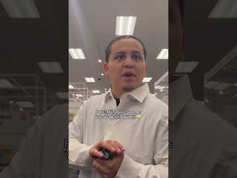 Managers Soon As You Walk Into Work 