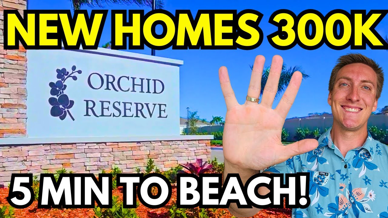 Affordable New Homes in Vero Beach for $300K! | Orchid Reserve Tour