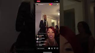 Marissa and friends twerking on live🍑