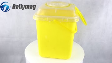 How to use Dailymag DMS-S7 7L medical sharps container