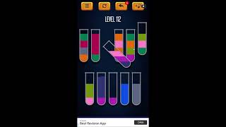 Water Sort Puzzle - Color Liquid Sorting Game Level 112 Solution
