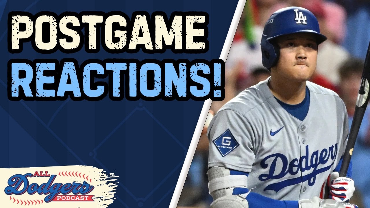 Dodgers Hold On to Beat Phillies, Take 2-0 NLDS Advantage Back to LA!