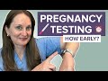 Hcg pregnancy testing how soon can you know if you are pregnant  dr lora shahine