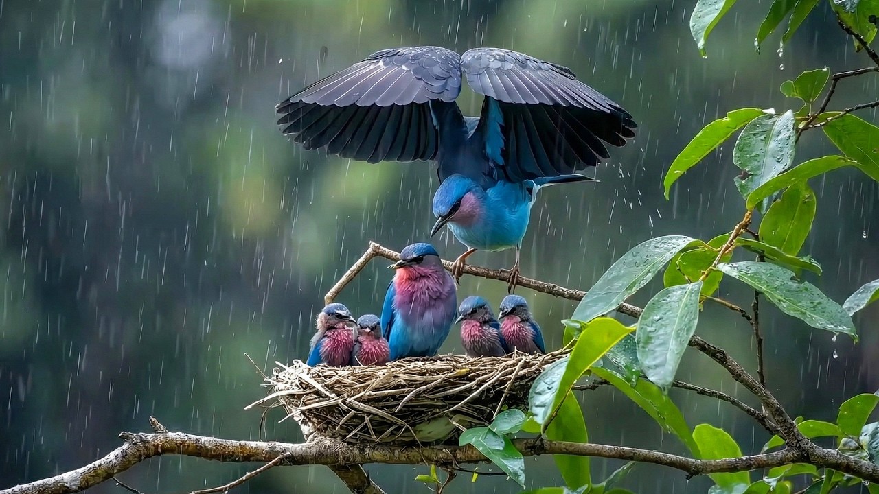 Peaceful Rain & Birdsong 🌿 Nature Sounds to Calm the Mind