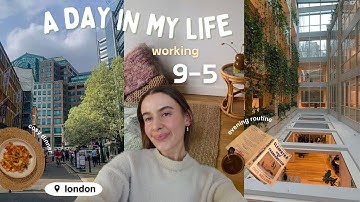 Productive evening routine after work | Day in the life working 9-5 job in London