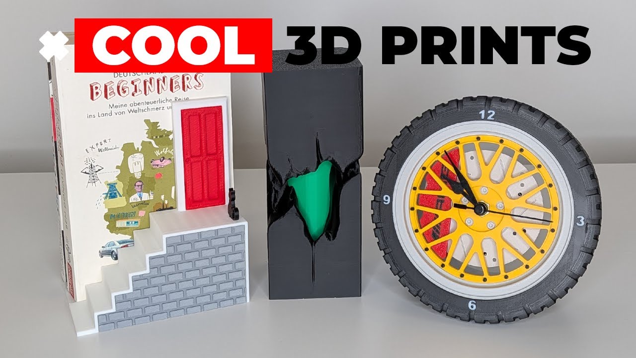 10 Cool DIY Projects to 3D Print at Home! - YouTube