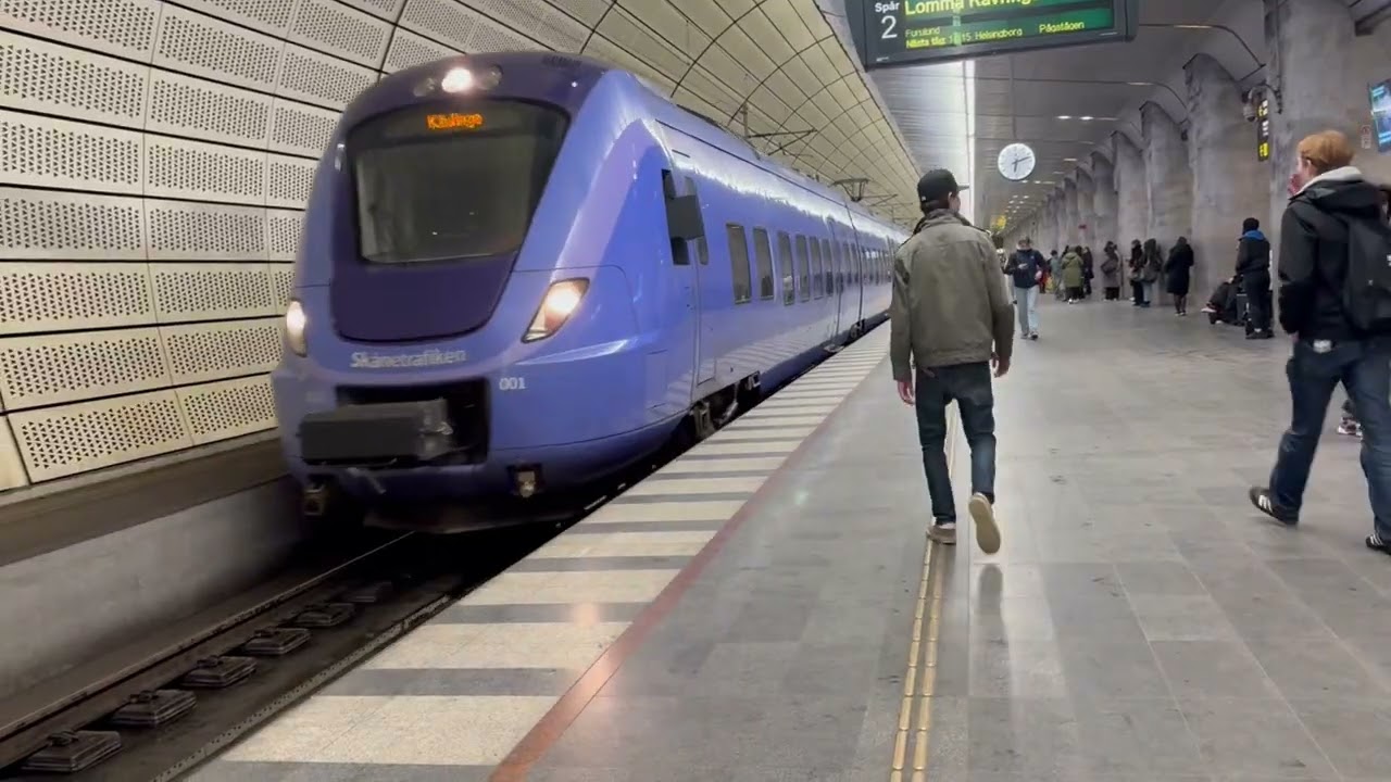 Tåg på Triangeln Station