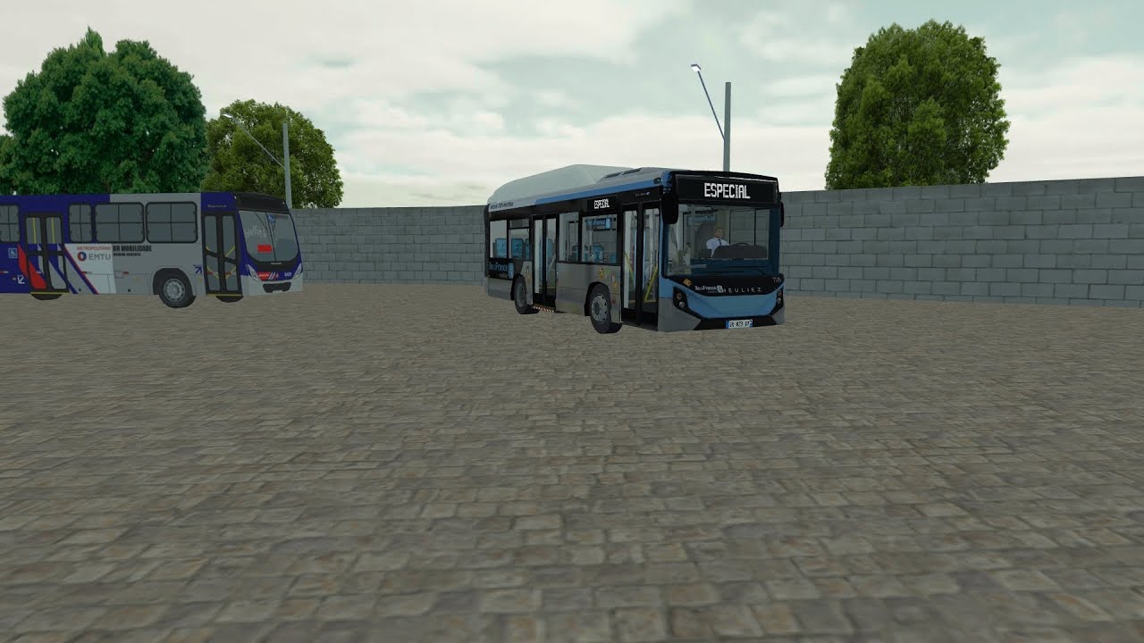 Pbsu mod avec le nouveau bus c'est le Heuliez GX 137e élec ligne 97 map mossiliva 