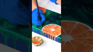 This Looks Like Fresh Citrus 🍊 #fluidart