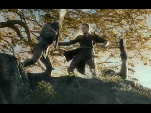 호빗 레골라스 액션장면 - Hobbit's Legolas action scene