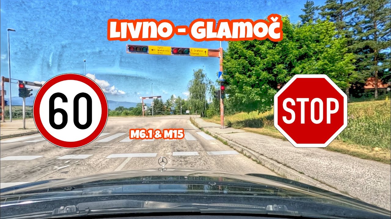 VOŽNJA: Livno - Glamoč | Magistralna cesta (M6.1 & M15)