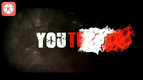 Particles Intro || Text Animation  kinemaster Tutorial || In Hindi || kinemaster video editing