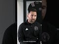 Lionel Messi says he feels at home in Miami